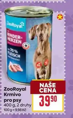 Billa ZooRoyal Krmivo pro psy nabídka
