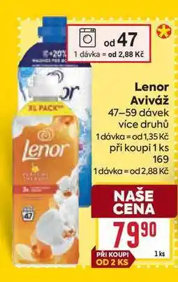 Billa Lenor Aviváž 47-59 dávek nabídka