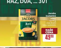 Billa Jacobs Instantní mixy od nabídka
