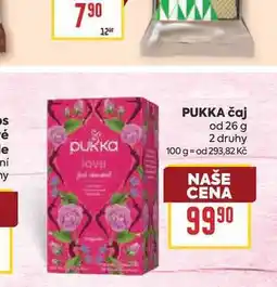 Billa PUKKA čaj od nabídka