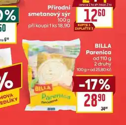 Billa BILLA Parenica od nabídka