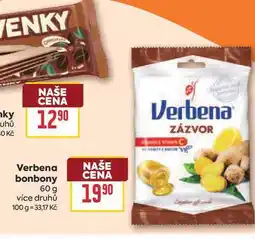 Billa Verbena bonbony nabídka