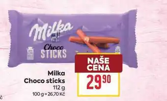 Billa Milka Choco sticks nabídka