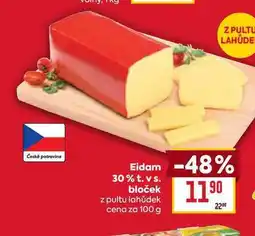 Billa Eidam 30% t. vs. bloček z pultu lahůdek cena za nabídka