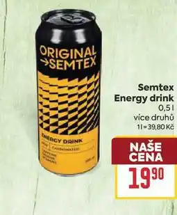 Billa Semtex Energy drink nabídka
