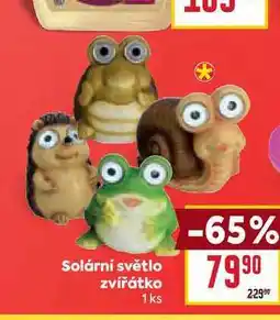 Billa Solární světlo zvířátko 1 ks nabídka