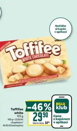 Billa Toffifee white nabídka