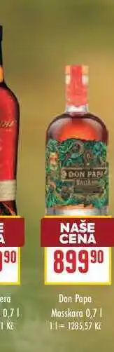 Billa Don Papa Masskara nabídka