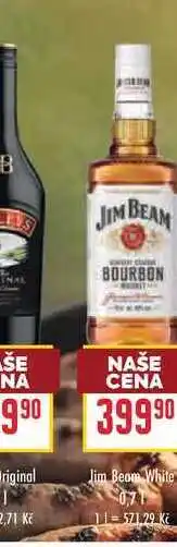 Billa Jim Beam White nabídka