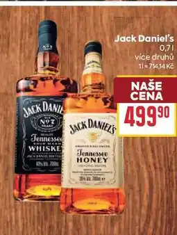 Billa Jack Daniel's nabídka
