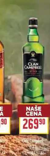 Billa Clan Campbell nabídka