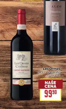 Billa Les Ormes nabídka