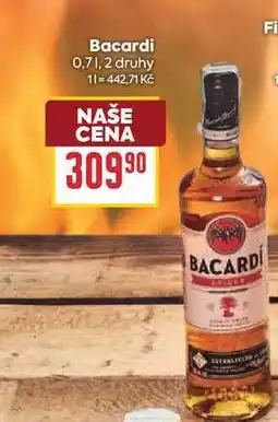 Billa Bacardi nabídka