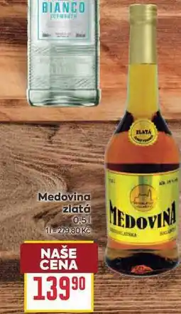 Billa Medovina zlatá nabídka