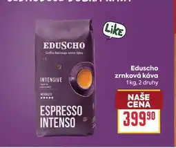 Billa Eduscho zrnková káva nabídka