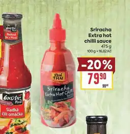 Billa Sriracha Extra Hot Chi Sant Sriracha Extra hot chilli sauce nabídka