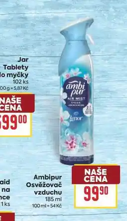 Billa Ambipur Osvěžovač vzduchu nabídka