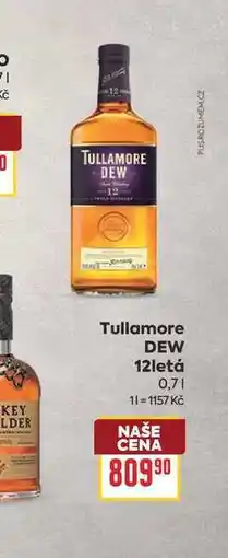 Billa Tullamore DEW 12letá nabídka