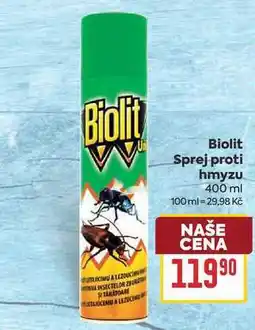 Billa Biolit Sprej proti hmyzu nabídka