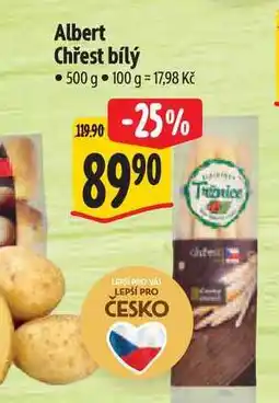 Albert Albert Chřest bílý nabídka