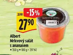 Albert Albert Mrkvový salát s ananasem nabídka