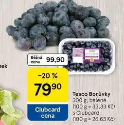 Tesco Tesco Borůvky nabídka