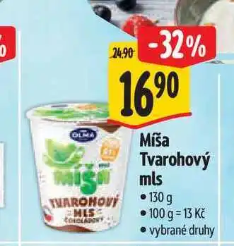 Albert Míša Tvarohový mls nabídka