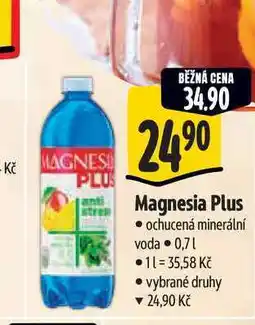 Albert Magnesia Plus ochucená minerální voda nabídka
