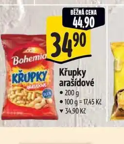 Albert Křupky arašídové nabídka