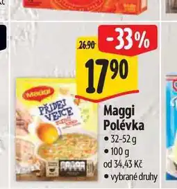 Albert Maggi Polévka nabídka