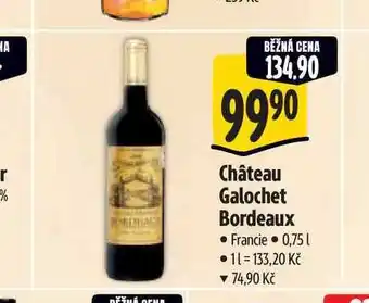 Albert Château Galochet Bordeaux nabídka
