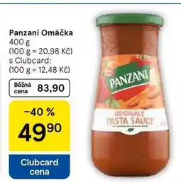 Tesco Panzani Omáčka nabídka