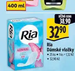 Albert Ria Dámské vložky 25 ks nabídka