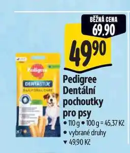 Albert Pedigree Dentální pochoutky pro psy nabídka