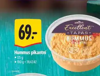 Albert Hummus pikantní nabídka