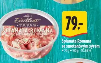 Albert Spianata Romana se smetanovým sýrem nabídka