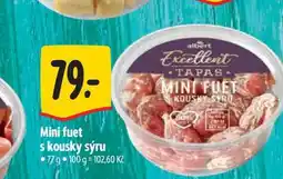 Albert Mini fuet s kousky sýru nabídka