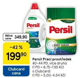 Tesco Persil Prací prostředek, 40-44 PD, více druhů nabídka