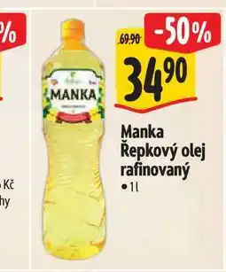 Albert Manka Řepkový olej rafinovaný nabídka