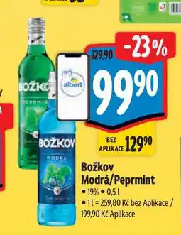Albert Božkov Modrá/Peprmint 19% 0,51 nabídka