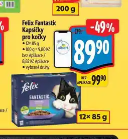 Albert Felix Fantastic Kapsičky pro kočky 12× nabídka