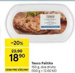 Tesco Tesco Paštika nabídka