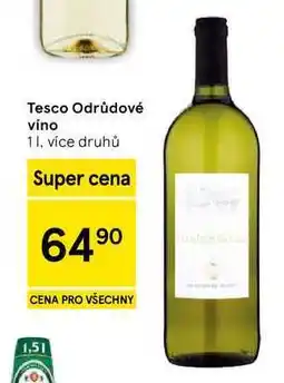 Tesco Tesco Odrůdové víno, 1 l, více druhů nabídka