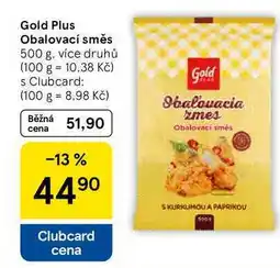 Tesco Gold Plus Obalovací směs nabídka