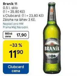 Tesco Braník 11, 0,5 l, sklo nabídka