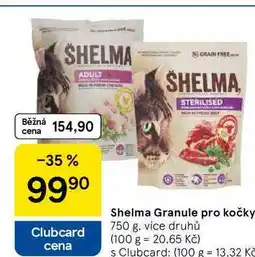 Tesco Shelma Granule pro kočky nabídka