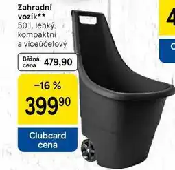 Tesco Zahradní vozík, 5 l, lehký. kompaktní a víceúčelový nabídka