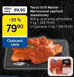 Tesco Tesco Grill Master Marinované vepřové medailonky nabídka