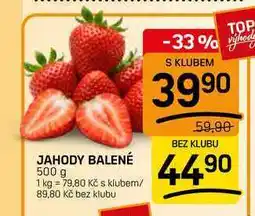 Flop JAHODY BALENÉ nabídka