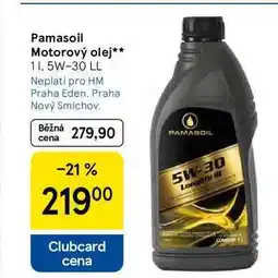 Tesco Pamasoil Motorový olej, 1 l, 5W-30 LL nabídka